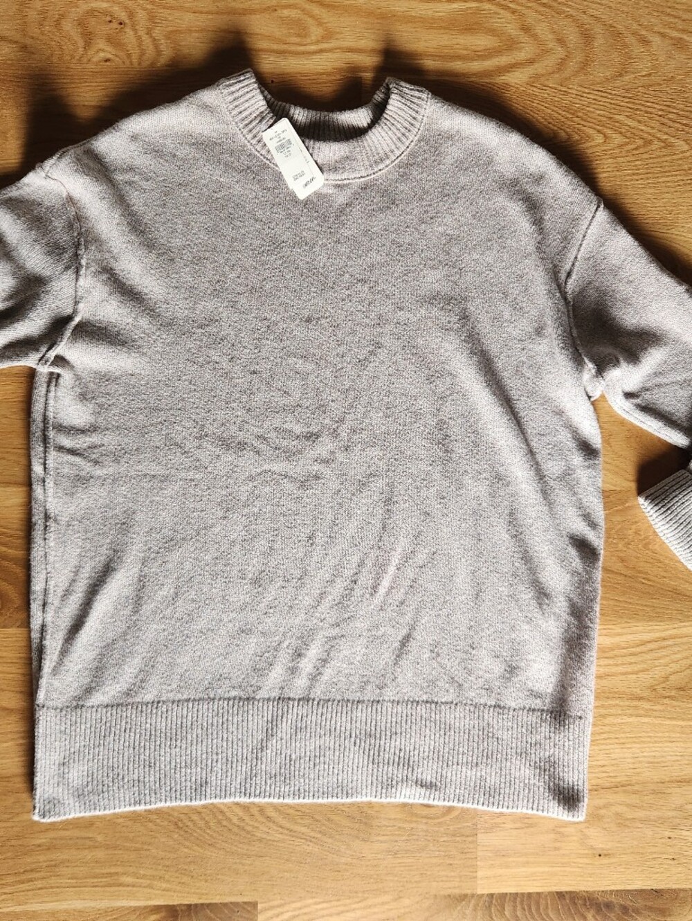 aerie Woman's Crewneck Sweater in Light Tan Nwt Xs